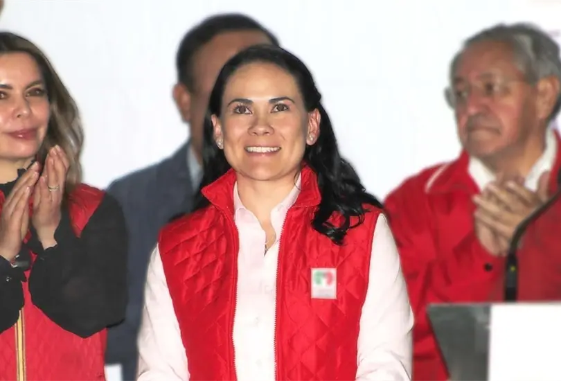 Destapan a Alejandra del Moral como candidata del PRI. Destapan a Alejandra del Moral como candidata del PRI.