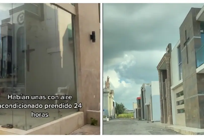 Turista confunde panteón con un barrio fino Turista confunde panteón con un barrio fino