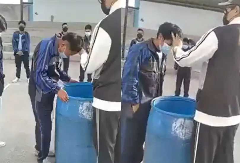 El profesor fue suspendio bajo el argumento de haber violentado a los alumnos