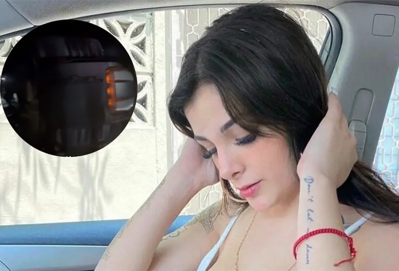 Karely Ruiz sufri&oacute; un accidente automovil&iacute;stico. 
