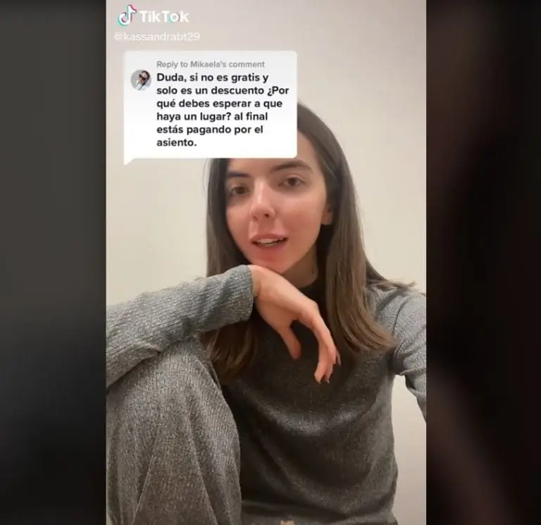 Joven muestra las ventajas de tener un esposo piloto (TikTok)