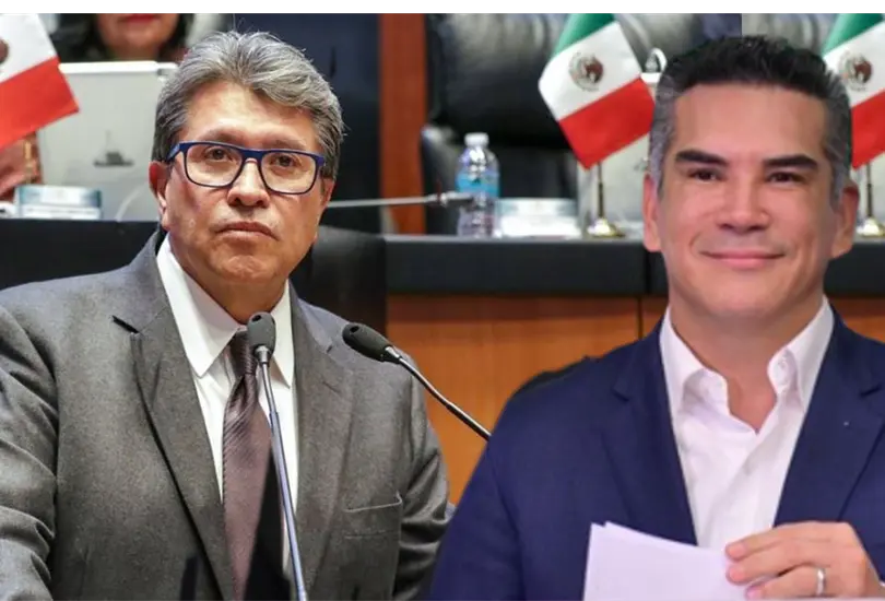 Revelan supuesta conversaci&oacute;n entre Ricardo Monreal y Alejandro Moreno. 