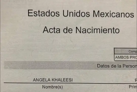 Games of Thrones al registro civil: nombran a niña como personaje de la serie en Tamaulipas