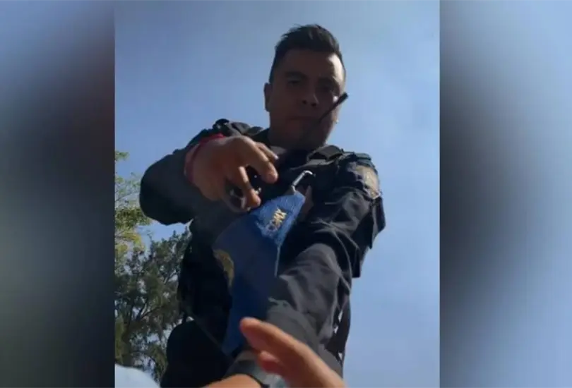 El video fue captado por el mismo afectado Cr&eacute;ditos: Especial 