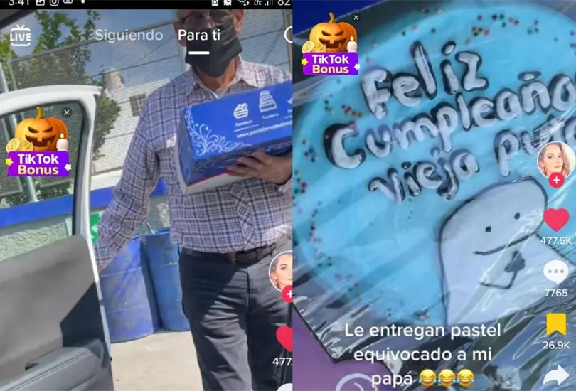 VIRAL | Papá compra pastel y le entregan uno equivocado con insulto a la cumpleañera VIRAL | Papá compra pastel y le entregan uno equivocado con insulto a la cumpleañera