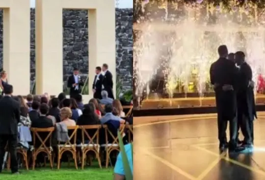 La boda causó polémica en redes sociales Créditos: Especial La boda causó polémica en redes sociales Créditos: Especial