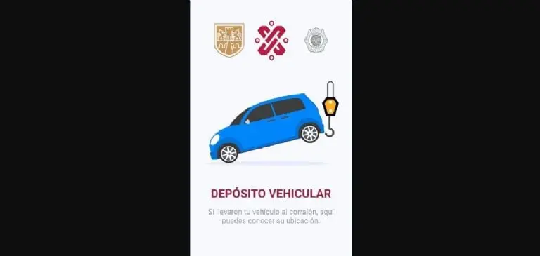 Puedes ubicar el corralón donde está tu vehículo. Foto: captura de pantalla.