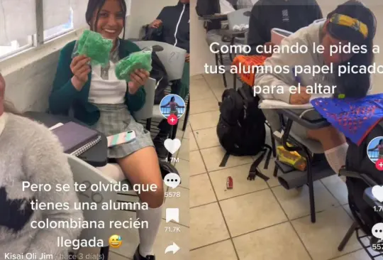 VIRAL | Maestra pide papel picado para altar de muertos y esto es lo que llevó una alumna colombiana VIRAL | Maestra pide papel picado para altar de muertos y esto es lo que llevó una alumna colombiana