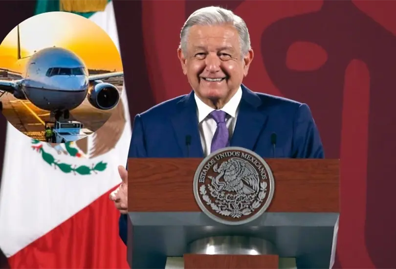 AMLO habl&oacute; sobre la posible nueva aerol&iacute;nea. 