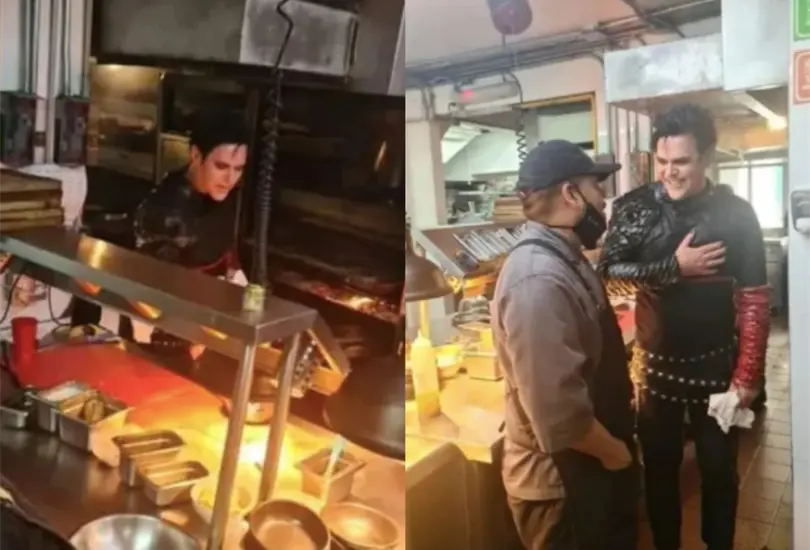 El guitarrista de Rammstein no se qued&oacute; con las ganas de probar unos buenos tacos en la CDMX Cr&eacute;ditos: Especial 