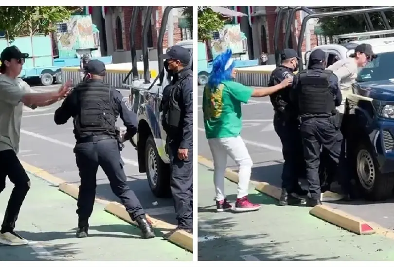 Tiktoker es detenido por broma a policía Tiktoker es detenido por broma a policía