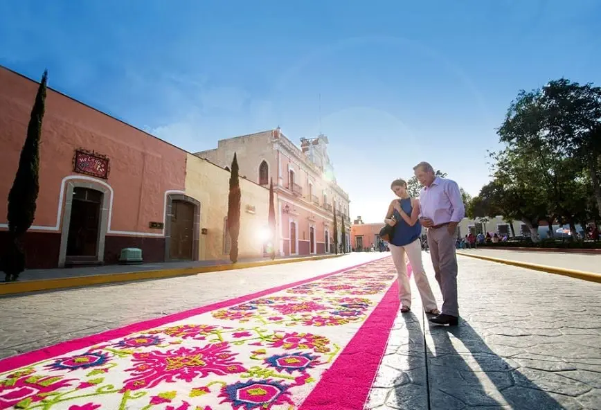 Huamantla, Tlaxcala: a tres horas