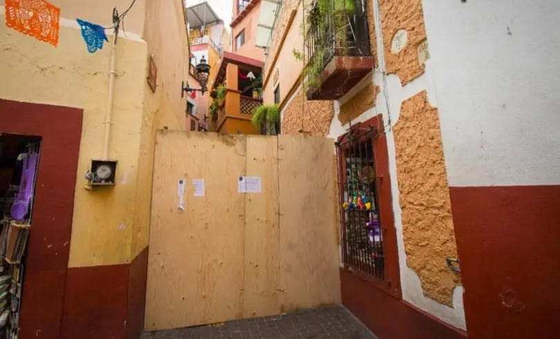 El ic&oacute;nico lugar que congrega a miles de personas fue clausurado a una semana de que de inicio el Festival Internacional Cervantino Cr&eacute;ditos: Cuartoscuro