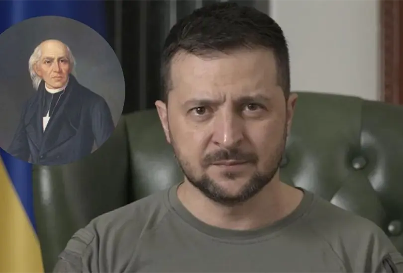 El presidente de Ucrania mencion&oacute; a Miguel Hidalgo en un discurso. 