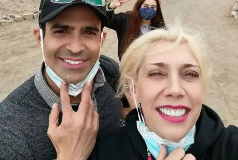 Cynthia Klitbo y Juan Vidal (Instagram)