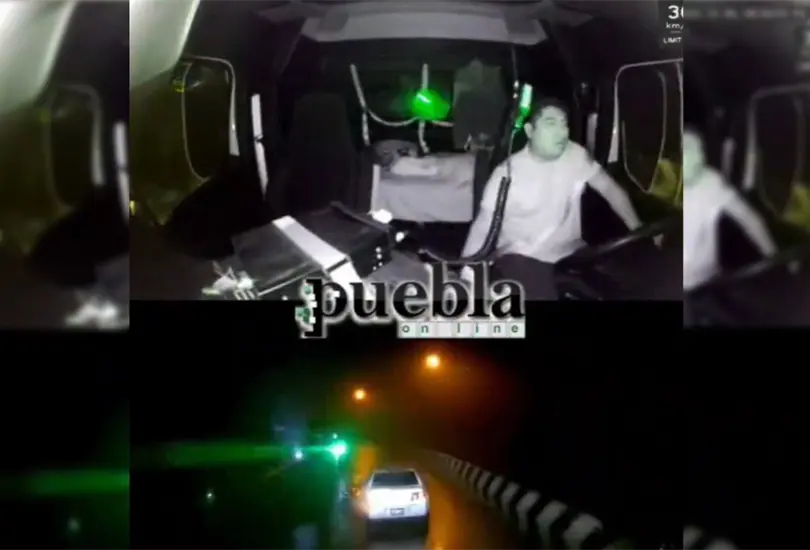 Los delincuentes utilizan un rayo l&aacute;ser verde con el que apuntan a los ojos de los conductores para que &eacute;stos se detengan en medio de la nada