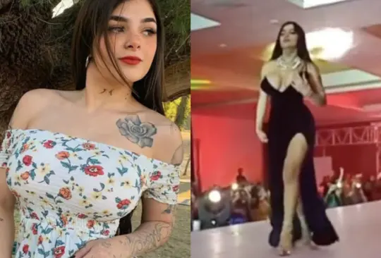 Karely Ruiz model&oacute; vestidos del dise&ntilde;ador Javier Hern&aacute;ndez Cr&eacute;ditos: Especial 