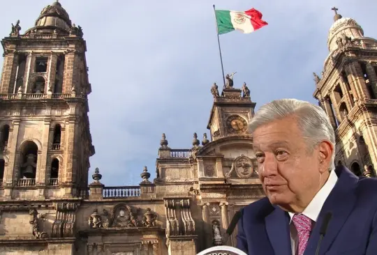 AMLO responde a iglesia tras polémica con el INE. 