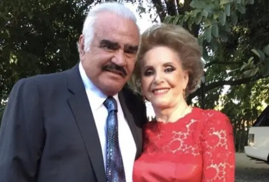 Vicente Fernández y doña Cuquita 