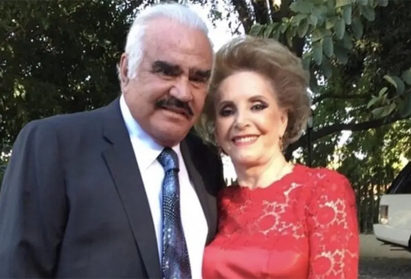 Vicente Fern&aacute;ndez y do&ntilde;a Cuquita 