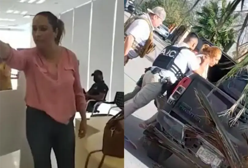 "Lady DEA" ha protagonizado varios esc&aacute;ndalos que la han vuelto viral en redes sociales Cr&eacute;ditos: Especial 
