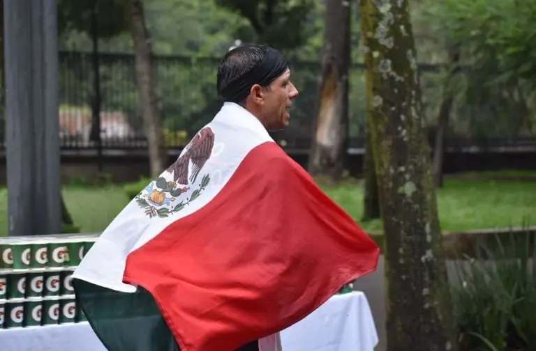 Competidores en el Maratón de la CDMX. Foto: Maratón CDMX.