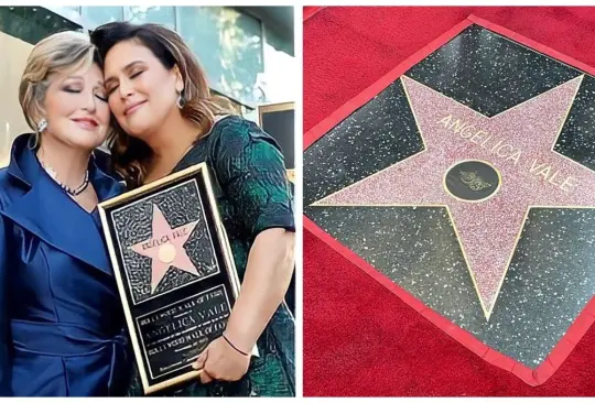 Angélica Vale recibe estrella en el Paseo de la Fama de Hollywood Angélica Vale recibe estrella en el Paseo de la Fama de Hollywood