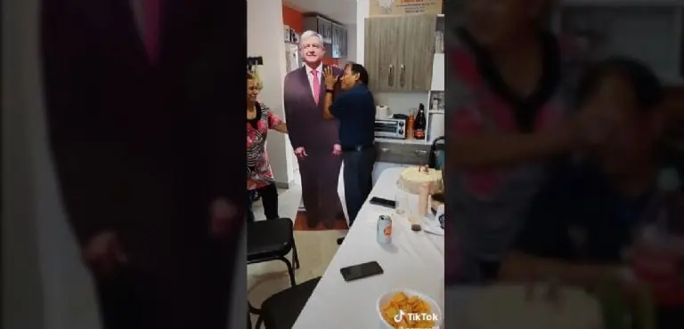 El hombre agradeció el gesto de su familia. Foto: captura de pantalla.
