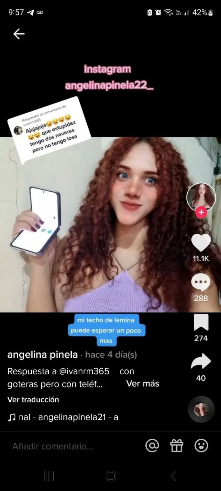 Tiktoker causa polémica en redes - tomada de video