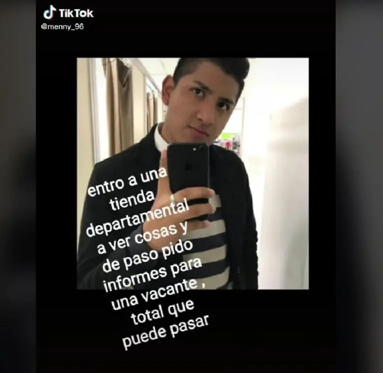 Joven va de paseo a Coppel y lo contratan (TikTok)