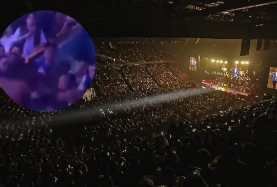 Se desató una pelea en concierto de Banda MS. 