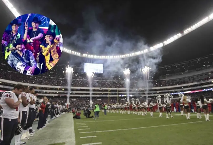 Grupo Firme estar&aacute; en el partido de la NFL en M&eacute;xico. 
