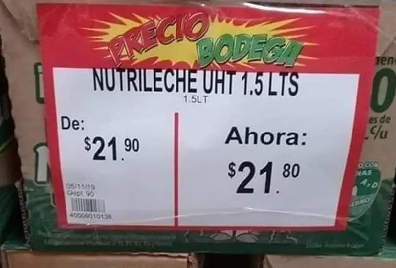 Critican a Bodega Aurrerá por una de sus ofertas Critican a Bodega Aurrerá por una de sus ofertas