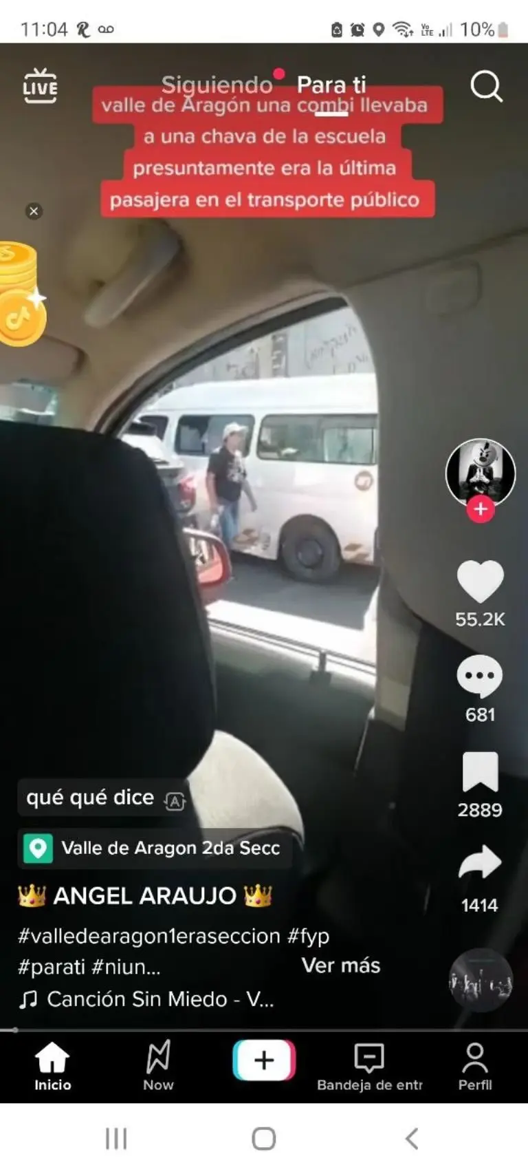 Combi no dejaba bajar a estudiante - Tomada de video