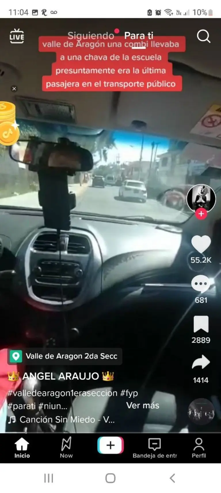 Combi no dejaba bajar a estudiante - Tomada de video