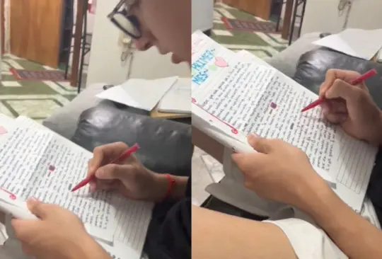 Lejos de sentir ternura por las palabras que le dedicó su novia, él simplemente se puso a corregir la ortografía Lejos de sentir ternura por las palabras que le dedicó su novia, él simplemente se puso a corregir la ortografía