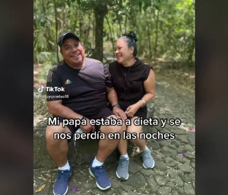 Hombre fingía que hacía dieta y se iba a cenar tacos (TikTok)