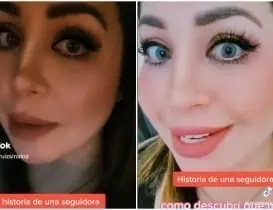 La tiktoker contó que incluso tenían dos hijas Créditos: Captura de pantalla La tiktoker contó que incluso tenían dos hijas Créditos: Captura de pantalla