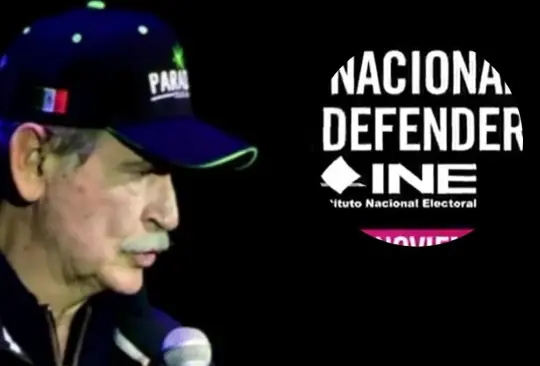 Vicente Fox llama a paro nacional el 14 de noviembre. 