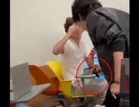 La v&iacute;ctima fue atacada en dos ocasiones por el mismo estudiante Cr&eacute;ditos: Twitter/@matizaverde 