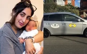 Tras el parto, el conductor del taxi le cobró más de 2 mil pesos para lavar el auto Créditos: Especial Tras el parto, el conductor del taxi le cobró más de 2 mil pesos para lavar el auto Créditos: Especial