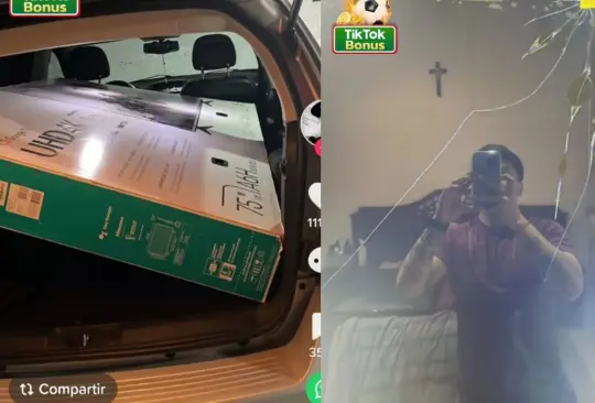 La pantalla se estrelló durante el trayecto de la sucursal a su casa La pantalla se estrelló durante el trayecto de la sucursal a su casa
