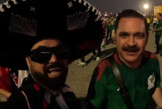 Vocalista de Los Tucanes de Tijuana canta ‘La Chona’ en Qatar 2022 Créditos: Captura de pantalla 