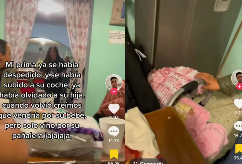 La joven olvidó a su bebé y su pañalera, sin embargo, sólo volvió por los pañales pues nunca se percató de la ausencia de su hija La joven olvidó a su bebé y su pañalera, sin embargo, sólo volvió por los pañales pues nunca se percató de la ausencia de su hija