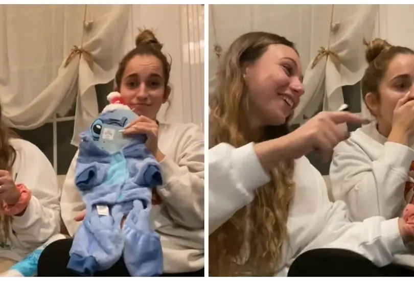 Le regala a su sobrina ropa para perro Le regala a su sobrina ropa para perro