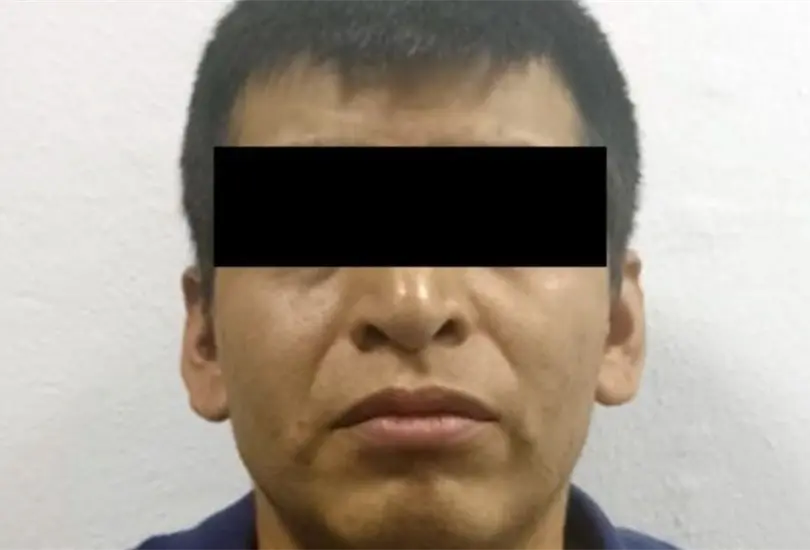 Se trata de M&aacute;ximo N, quien fue detenido por elementos de la Fiscal&iacute;a General de Justicia del Estado de M&eacute;xico