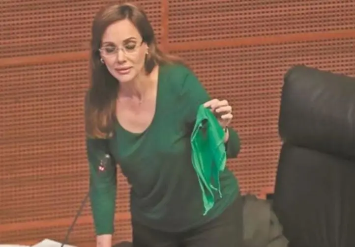 El 28 de septiembre de 2021, Día de Acción Global por un aborto legal y seguro, Téllez publicó en Twitter una imagen de un legrado acompañada con la frase: “El trapo verde es muerte”. Los usuarios le señalaron que su foto se trataba de un feto en etapa avanzada cuando sólo se permite el aborto hasta las primeras 12 semanas de gestación. El post fue denunciado y retirado.