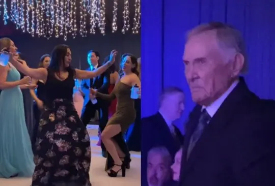La cara de decepción del abuelito se volvió viral Créditos: Captura de pantalla La cara de decepción del abuelito se volvió viral Créditos: Captura de pantalla