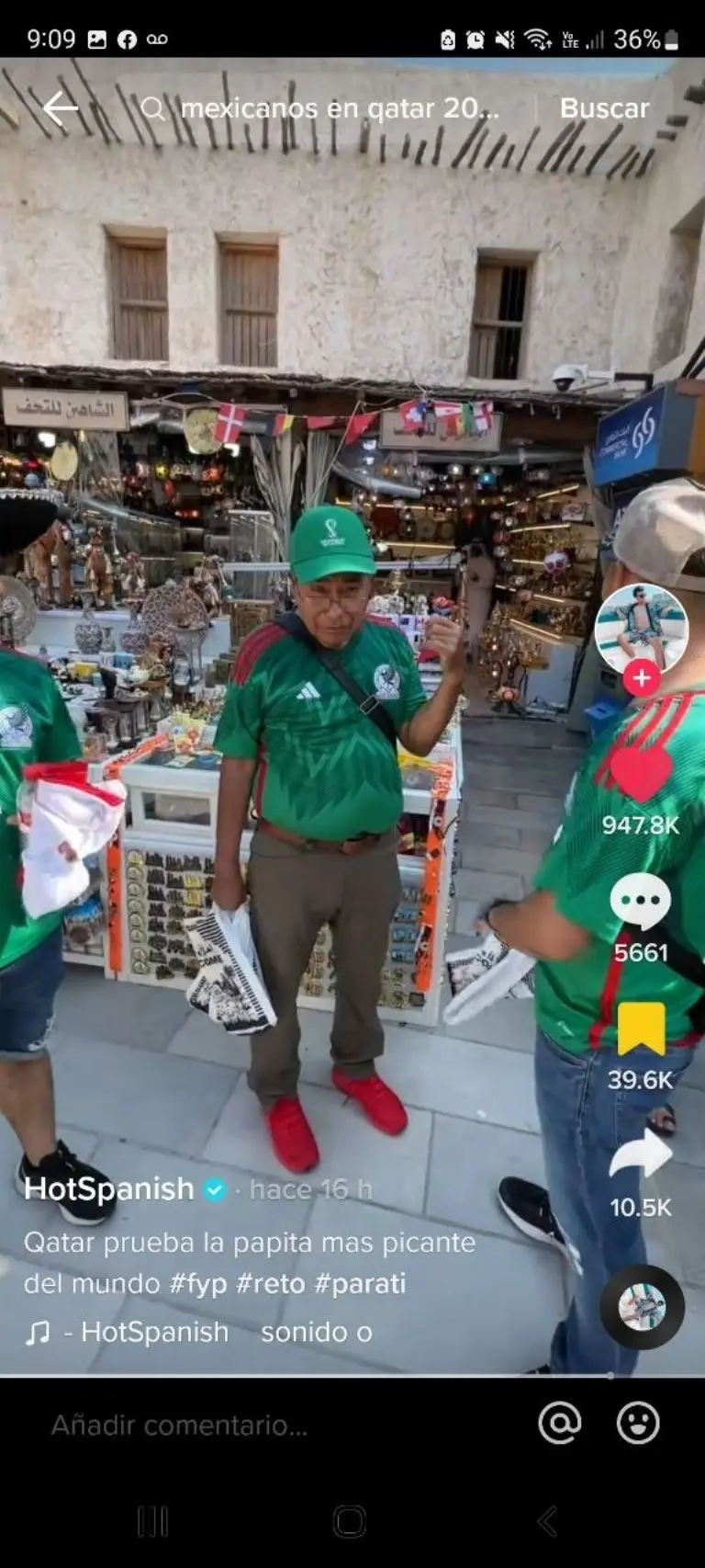 Qatarí se enchila por 100 dólares - Tomada de video
