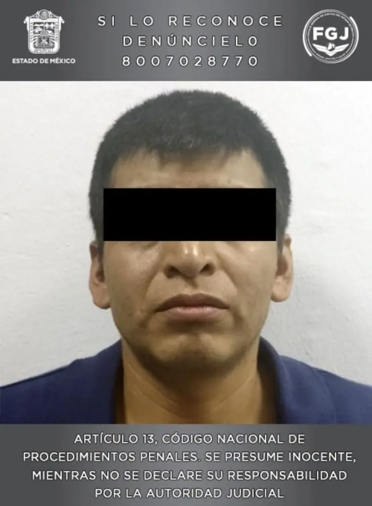 Detienen a Máximo 'N' - Fiscalía Edomex